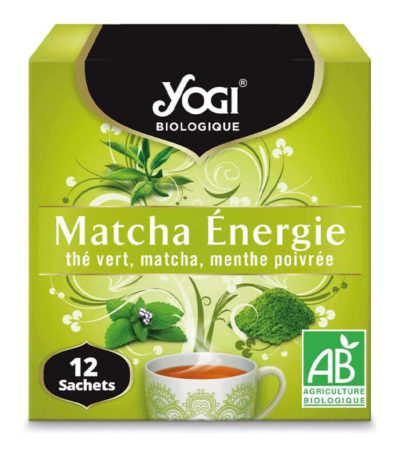 The Vert Bio Matcha et Menthe Poivree lynia benin 1