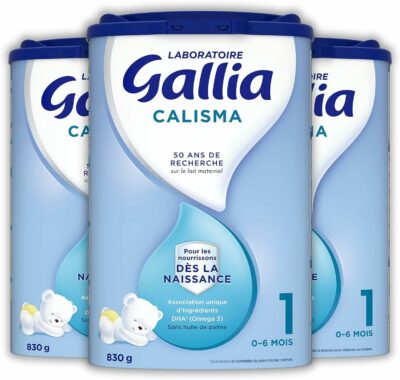 Lait Bébé de 0 à 6 Mois Laboratoire Gallia Calisma 1er âge Lot de 3 VENDU AU BENIN