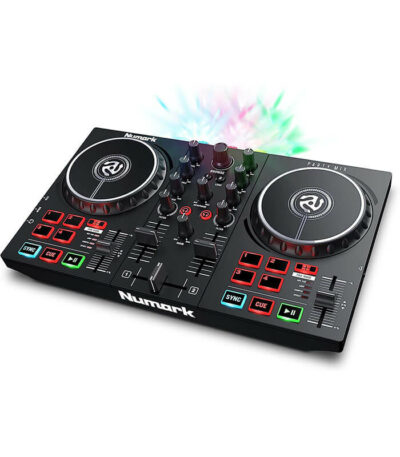 Platine DJ avec lumières LED carte son et table de mixage DJ VENDU AU BENIN (1)