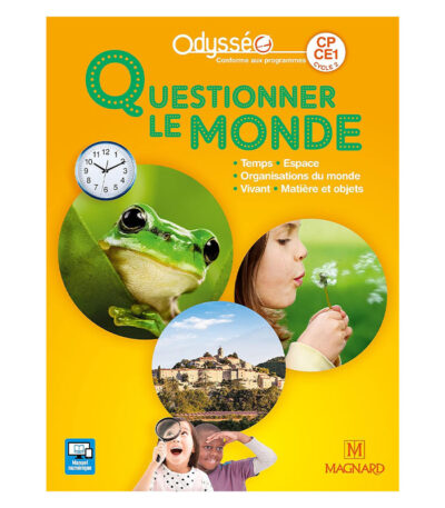 Odysséo Questionner le monde CP CE1 (2018) Manuel de l'élève VENDU AU BENIN